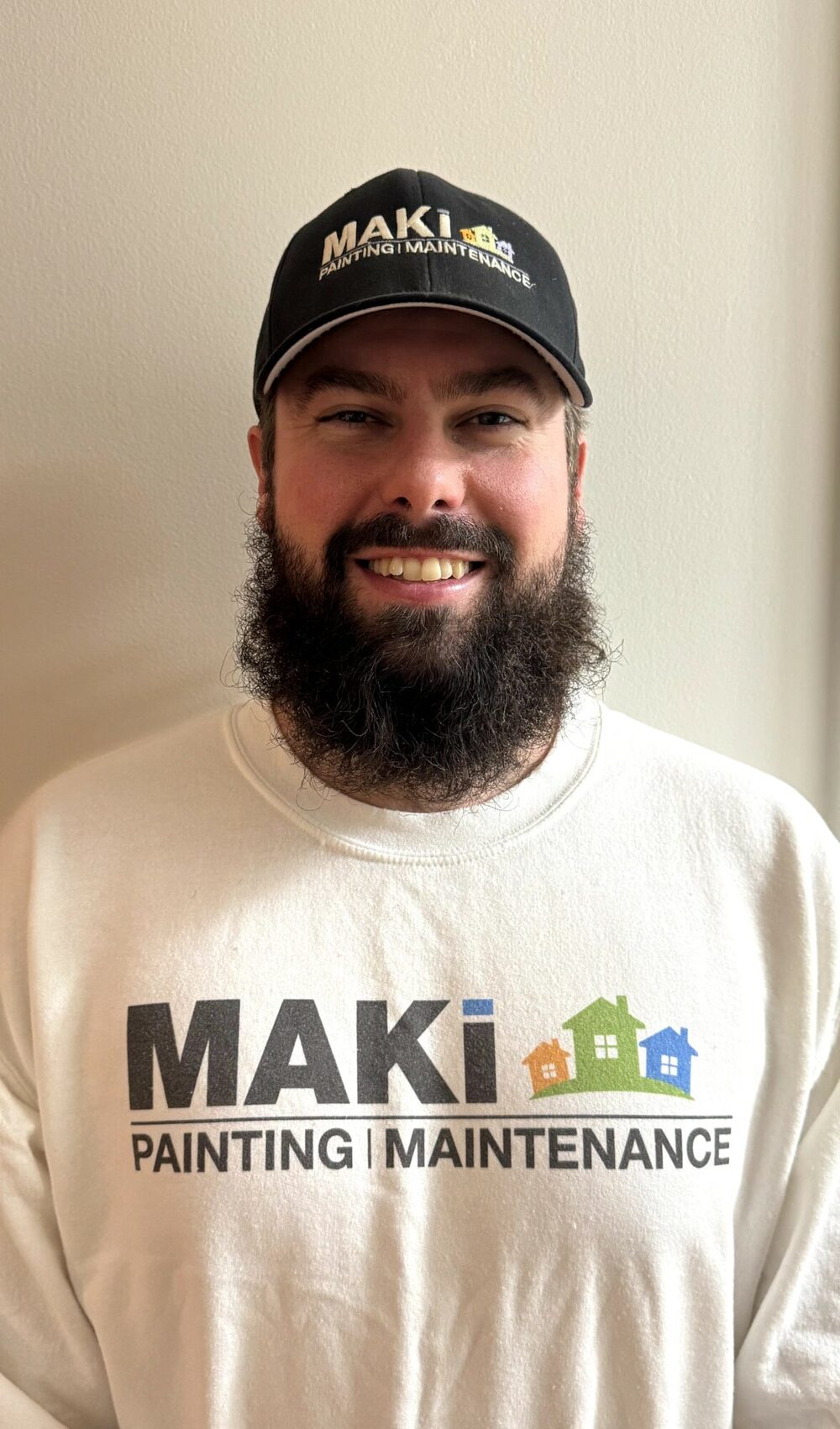 Tucker Maki, owner of Maki Painting & Maintenance