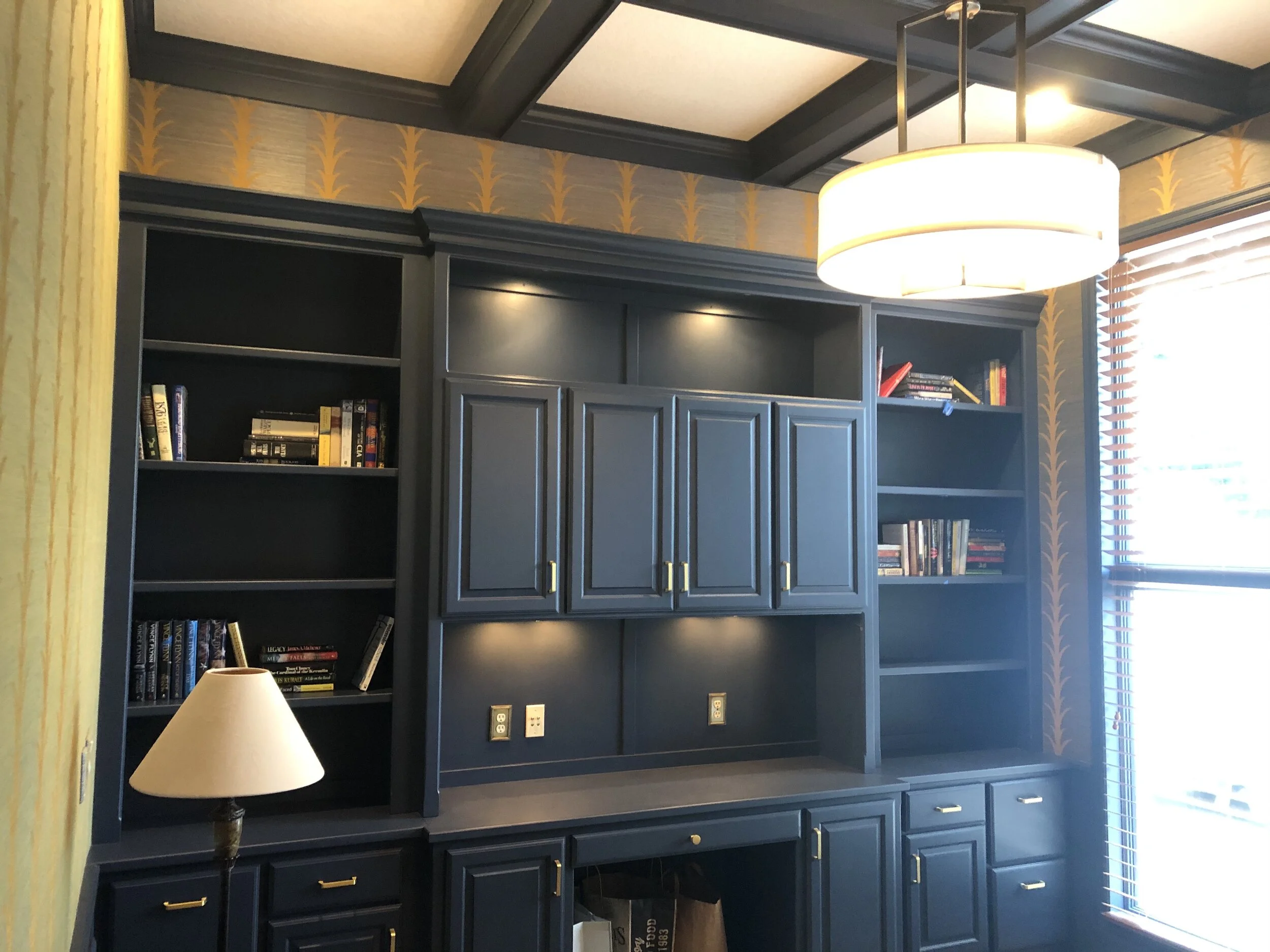 Lilydale Office Built-Ins, finished by Maki Painting & Maintenance