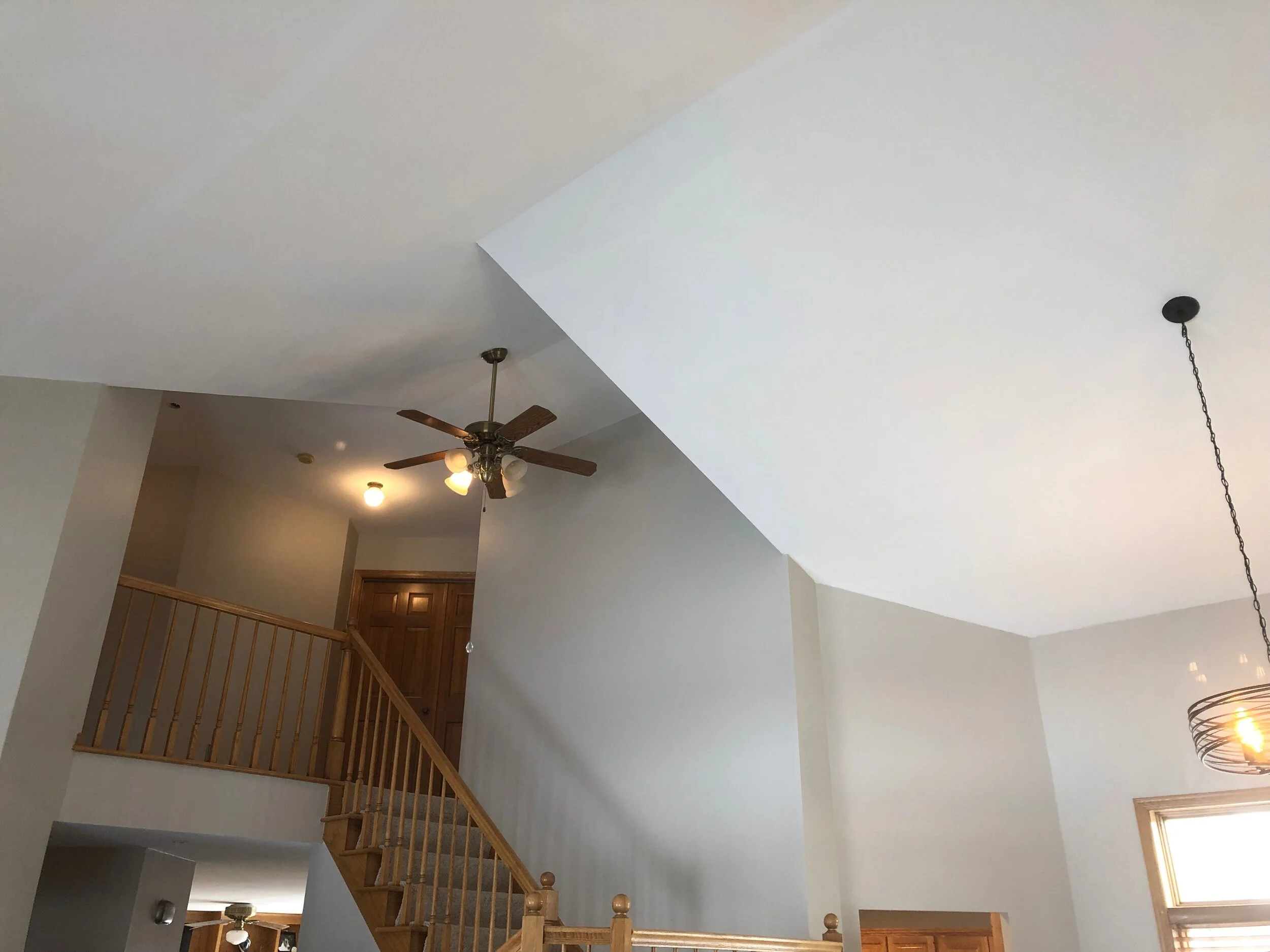 Popcorn Ceiling Removal & Drywall Repair